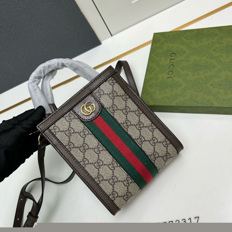 G*u*i top handle bags